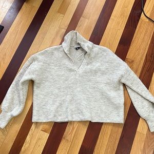 Small cropped sweater